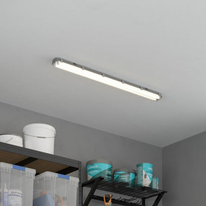 LED Loftlampe Pagon 2x18 W IP65 Grå