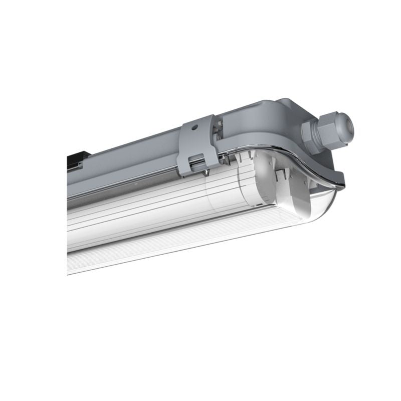 LED Loftlampe Pagon 2x18 W IP65 Grå