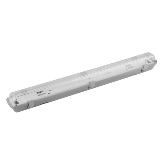 Hermetisk armatur Germina 1x9W til LED-rør, 1 stk.