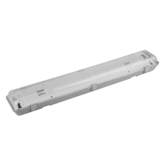 Hermetisk armatur GERMINA 2x9W til LED-rør, 1 stk.