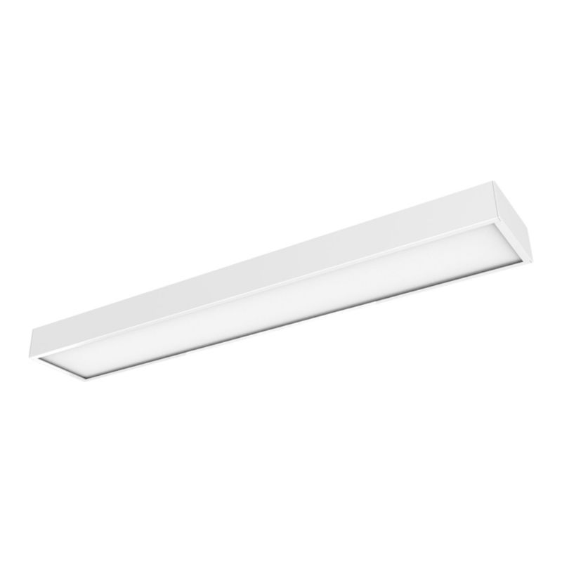 LED-belysningsskinne Shipton 120 cm Hvid