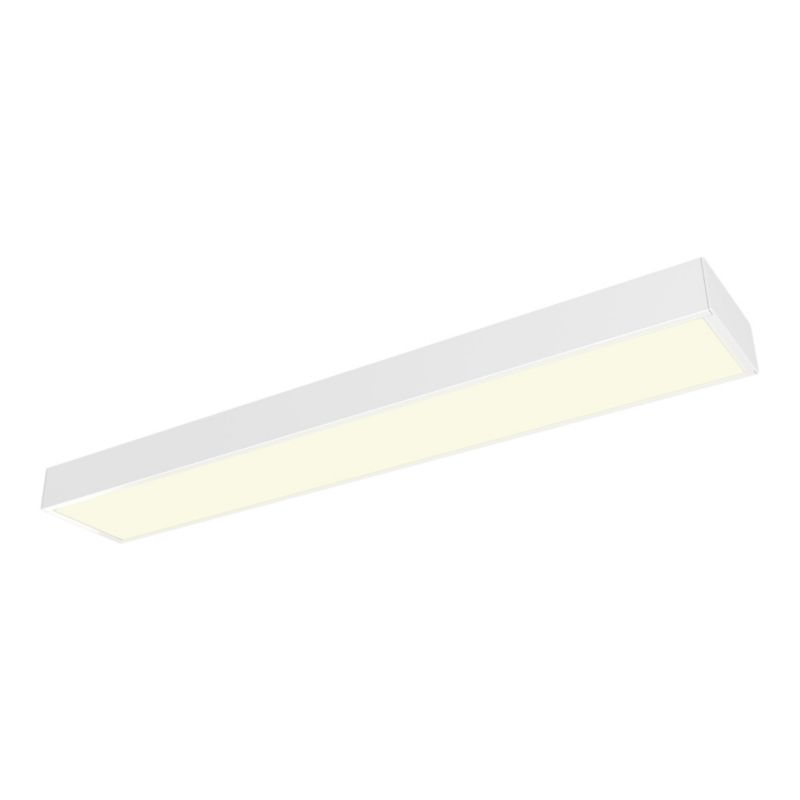 LED-belysningsskinne Shipton 120 cm Hvid