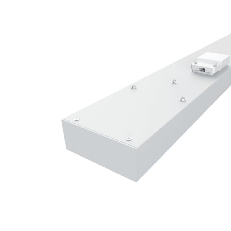 LED-belysningsskinne Shipton 120 cm Hvid