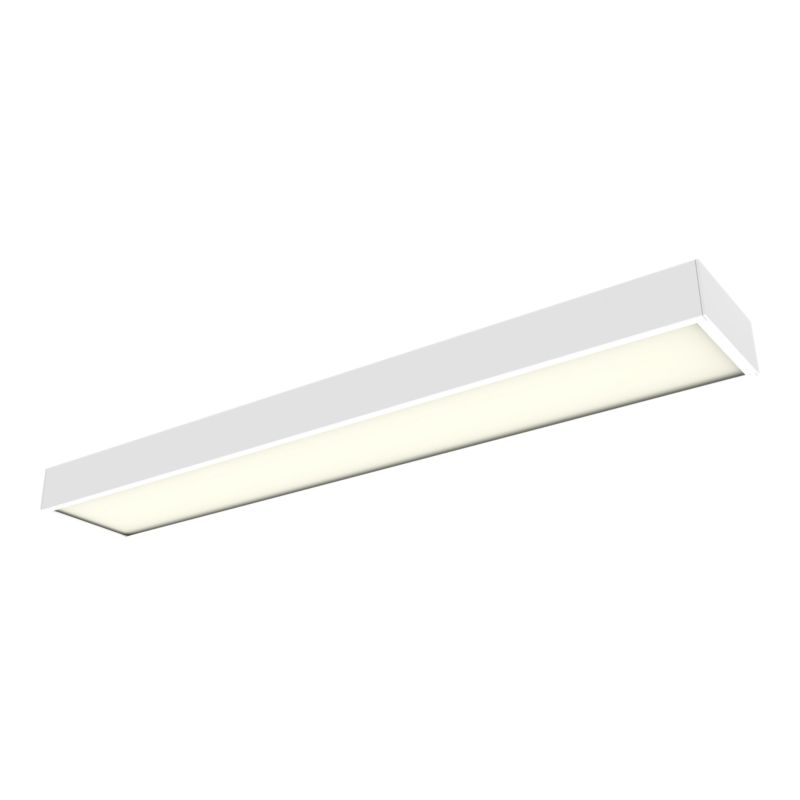 GoodHome Shipton LED-belysningsarmatur 60 cm hvid
