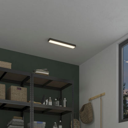 GoodHome Shipton LED-belysningsarmatur 60 cm mat-sort