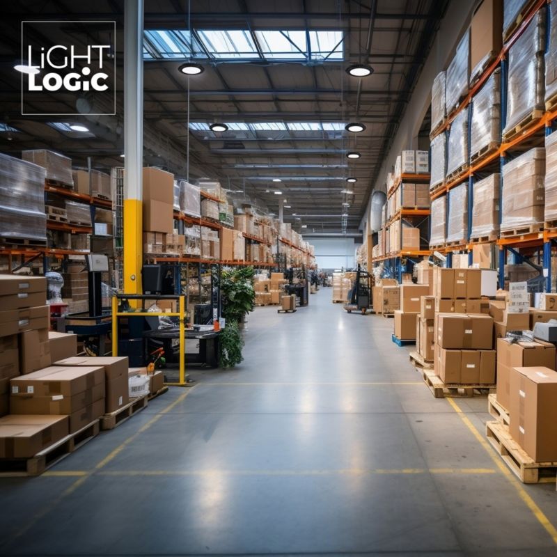 LightLogic LED-armatur high bay LL NEBE 100W-NW 30595 downlight IP65 100W pendelarmatur 1 stk.
