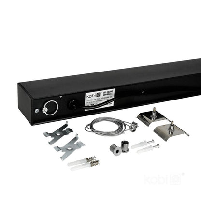LED-linjelampe Koline K1 Kobi 20W 4000K mat-sort 1 stk.