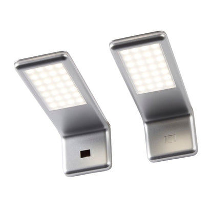 LED-overlysarmatur Colours Golva 1 x 12 W med bevægelsessensor i sølv