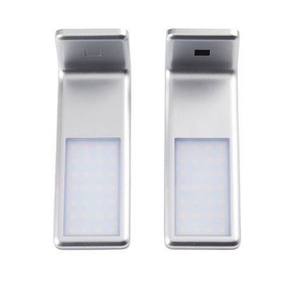 LED-overlysarmatur Colours Golva 1 x 12 W med bevægelsessensor i sølv