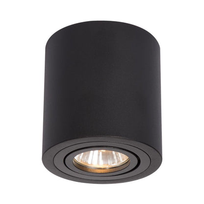 Overflademonteret lampe Light Prestige Tulon sort 1 x GU10 1 stk.