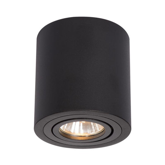 Overflademonteret lampe Light Prestige Tulon sort 1 x GU10 1 stk.