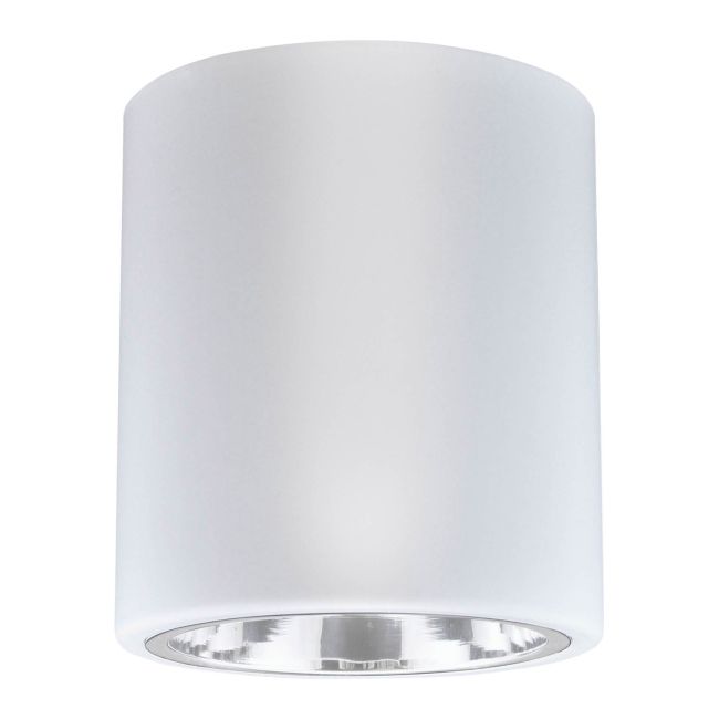 Polux Merkury rund overflademonteret lampe 13 cm hvid