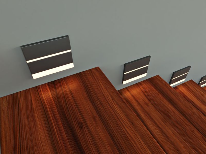 Bemko LED-trappelys 3000 K hvid