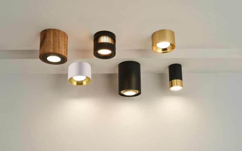 Loftspot Struhm Hary GU10 Sort/Guld