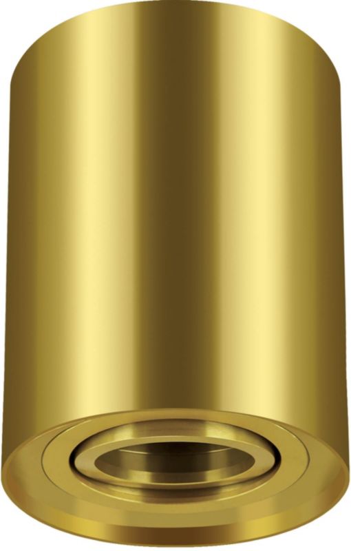 Struhm Hary GU10 guldfarvet overflademonteret spotlight