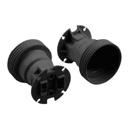 Fatningsfatning E27 Sort 40x47 mm
