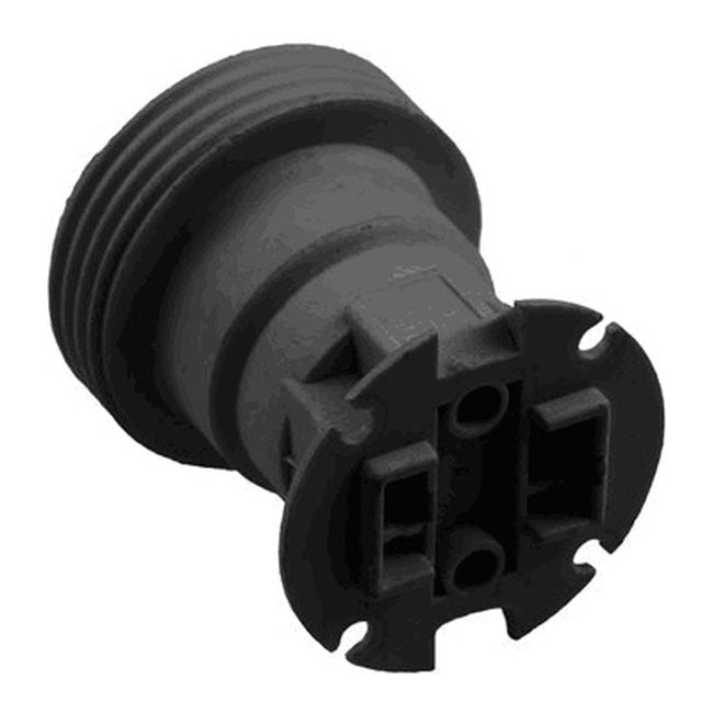 Fatningsfatning E27 Sort 40x47 mm