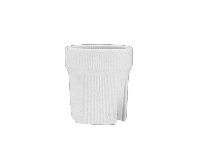 Porcelænsfatning E27 Hvid 230V
