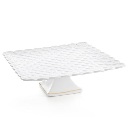 Opsats Belia 32x32x10 cm Creme Guld