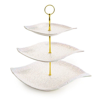 Opsats Keramisk 27x28x30 cm Perlemor