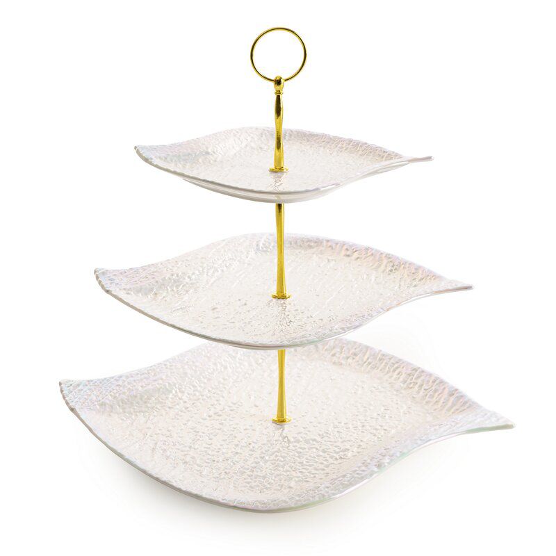 Opsats Keramisk 27x28x30 cm Perlemor
