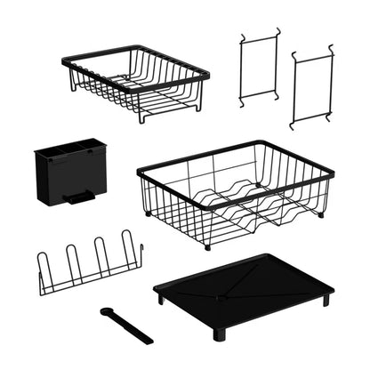 Opvaskestativ 2 Niveauer OK03 Sort