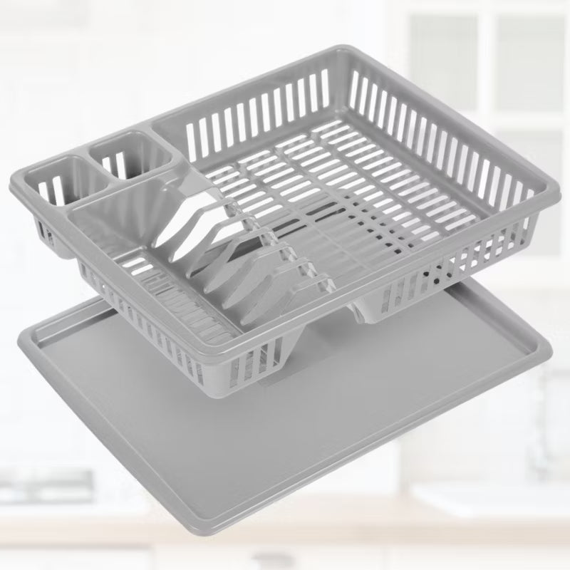 Opvaskestativ 38 cm med Bakke