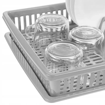 Opvaskestativ 38 cm med Bakke