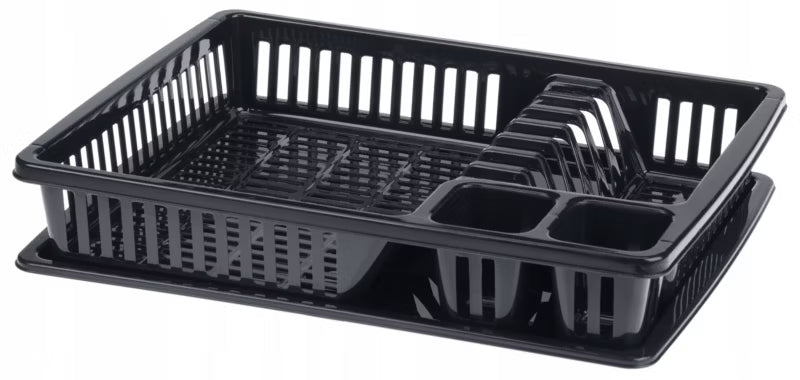 Opvaskestativ 38x30 cm med Drypbakke Plast