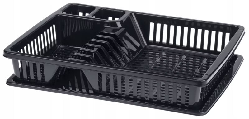 Opvaskestativ 38x30 cm med Drypbakke Plast