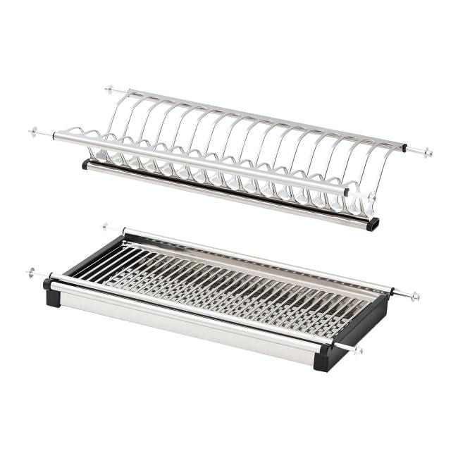 Opvaskestativ til Indbygning Pebre 50 cm Stål