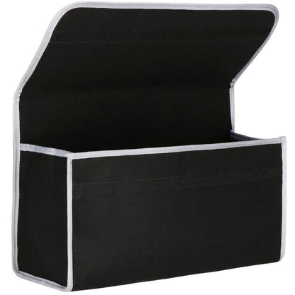 Springos filcbagageorganizer til bil, sort-grå, 1 stk.