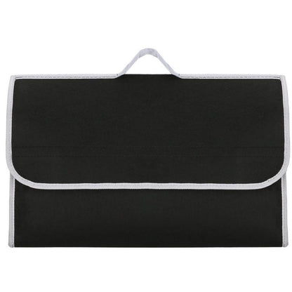 Springos filcbagageorganizer til bil, sort-grå, 1 stk.