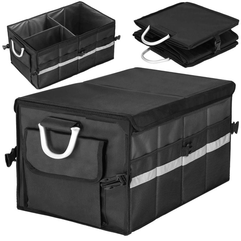 Springos bilorganizer til bagagerum, sort, 1 stk.