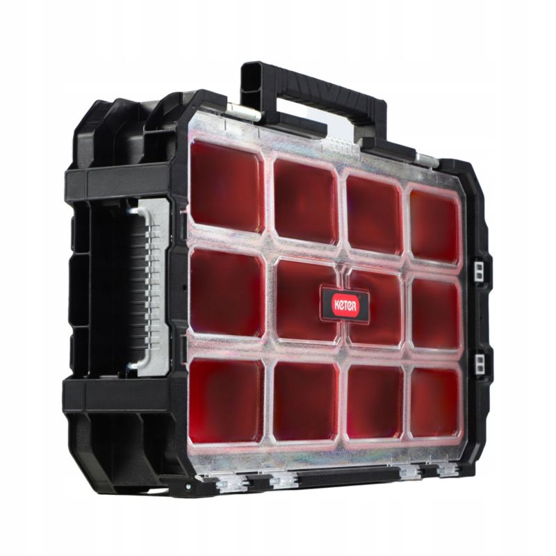 Keter Connect værkstedsorganizer 12,6L sort/rød 1 stk.