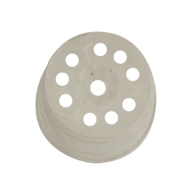 Orkidepotte 12 cm Hvid