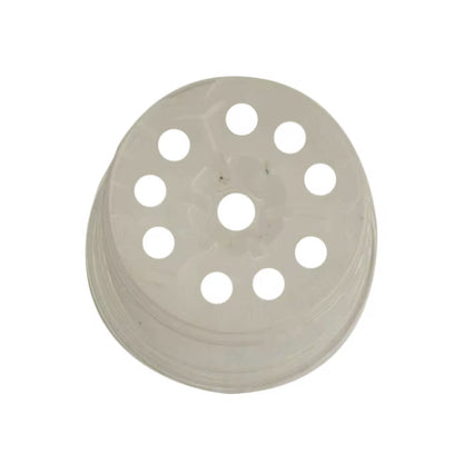 Orkidepotte 12 cm Hvid
