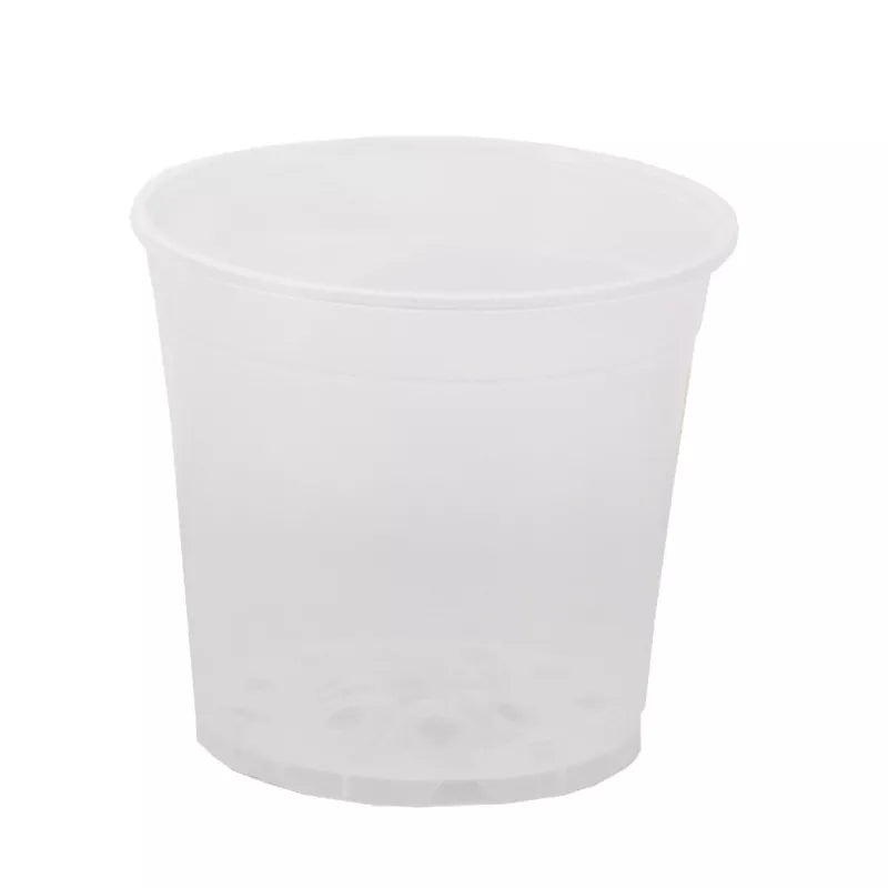 Orkidepotte 12 cm Hvid