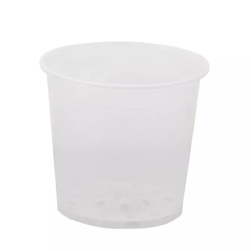 Orkidépotte 15 cm Transparent Plastik