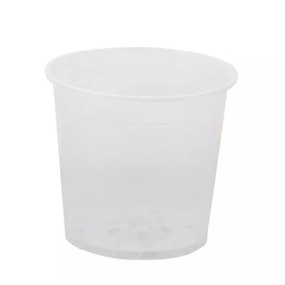 Orkidépotte 15 cm Transparent Plastik