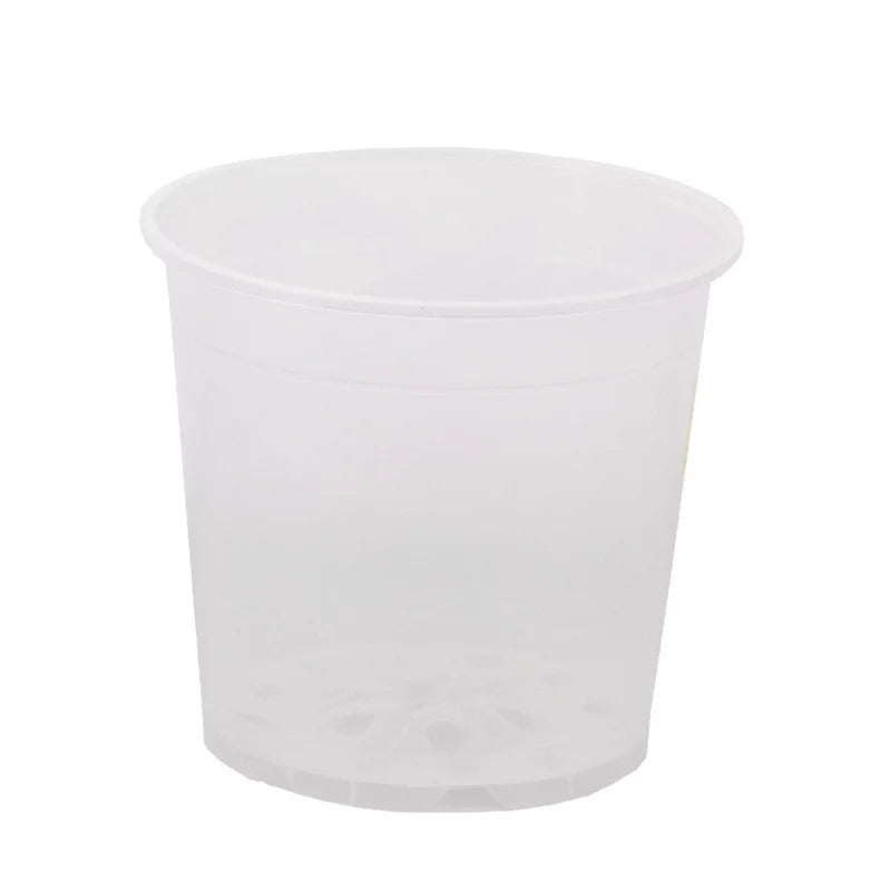 Orkidépotte 15 cm Transparent Plastik