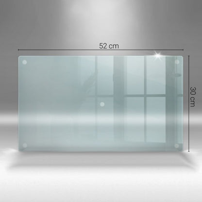 Transparent køkkenbeskyttelse i glas Tulup 52 x 30 cm, 1 stk.