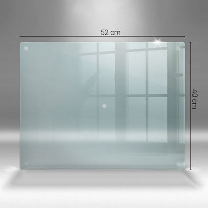 Transparent glas køkkenbeskyttelse Tulup 52 x 40 cm, 1 stk.
