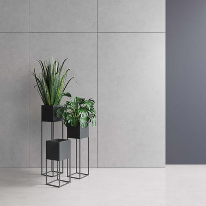 Your Loft Design Lorient M plantepotcover sort 19x19x67 cm, 1 stk.
