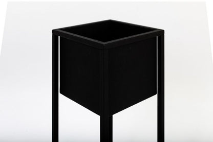 Your Loft Design sort plantepotteholder Nantes M 23x23x75 cm, 1 stk.
