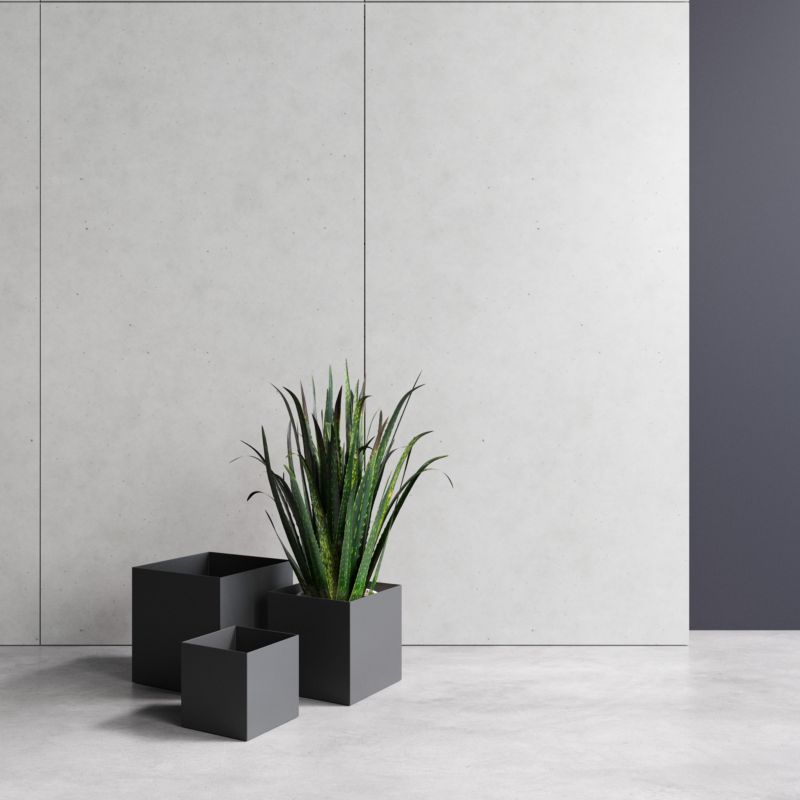Plantepotteovertræk Your Loft Design Black 29x29x29 Vannes L 1 stk.