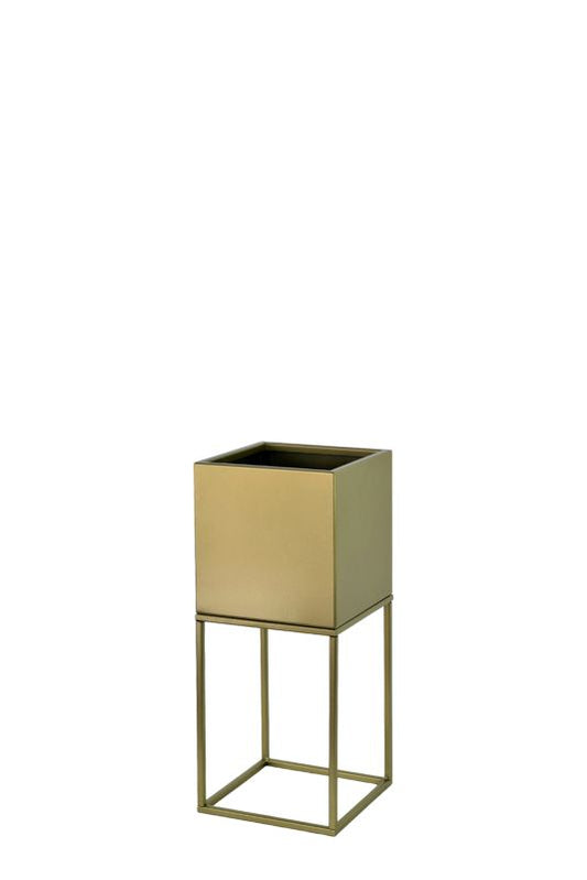 Your Loft Design Lorient S plantepotcover i guld 19x19x47 cm, 1 stk.