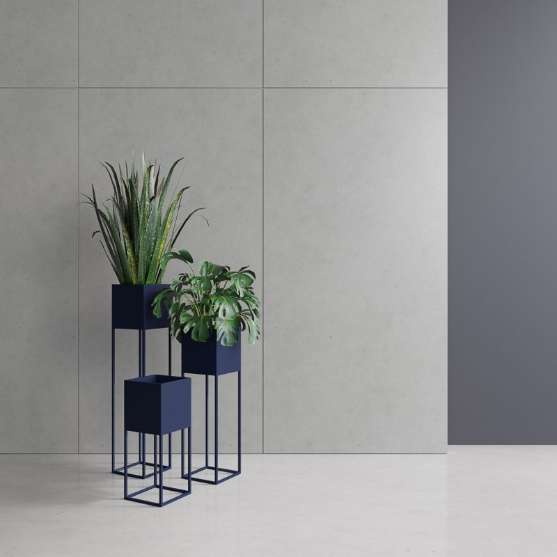 Plantepottecover Your Loft Design Night Blue 19x19x67 Lorient M 1 stk.