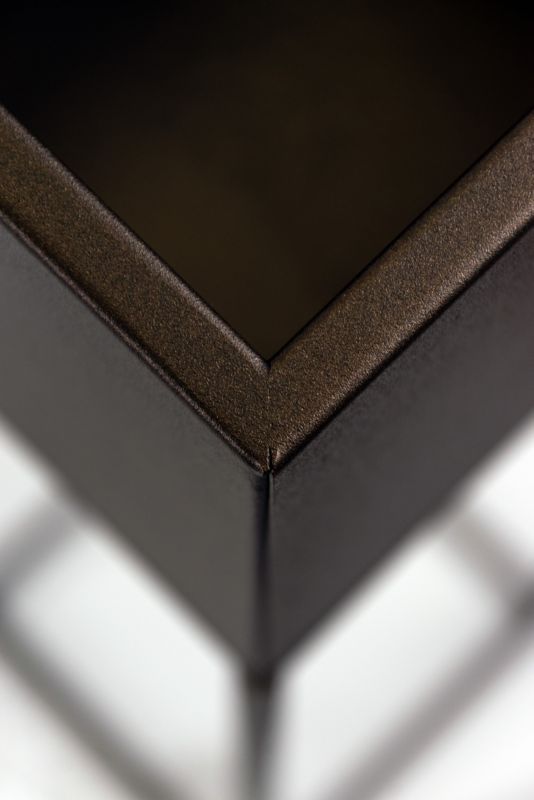 Your Loft Design patineret kobber plantepottecover Lorient S 19x19x47 cm, 1 stk.