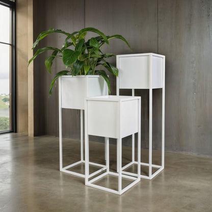 Your Loft Design hvid plantepottecover 28x28x75 Monaco M 1 stk.